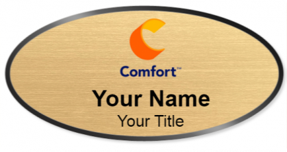 Custom name badges for Comfort Inn Hotel