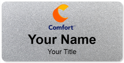 Custom name badges for Comfort Inn Hotel
