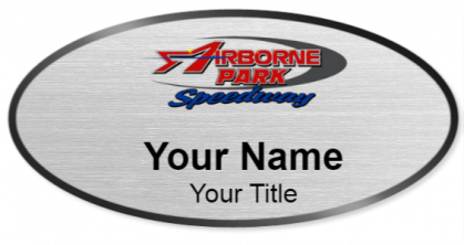 Custom name badges for Airborne Speedway