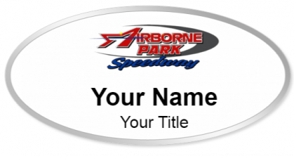 Custom name badges for Airborne Speedway