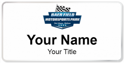 Baer Field Speedway Template Image