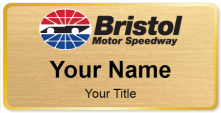 Custom name badges for Bristol Motor Speedway