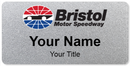 Custom name badges for Bristol Motor Speedway
