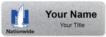 Custom name badges for Nationwide Insurance