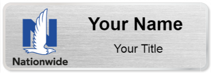 Custom name badges for Nationwide Insurance