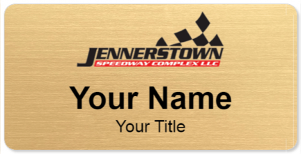 Custom name badges for Jennerstown Speedway