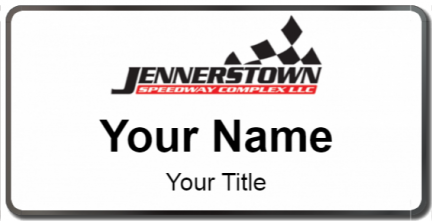 Custom name badges for Jennerstown Speedway