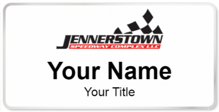 Custom name badges for Jennerstown Speedway