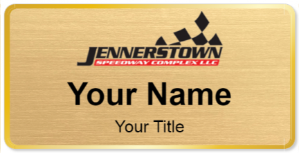 Custom name badges for Jennerstown Speedway
