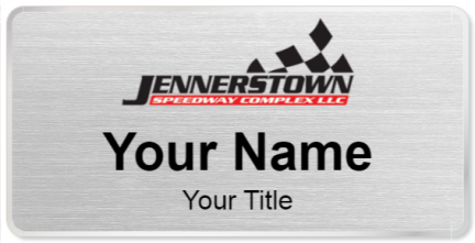 Custom name badges for Jennerstown Speedway