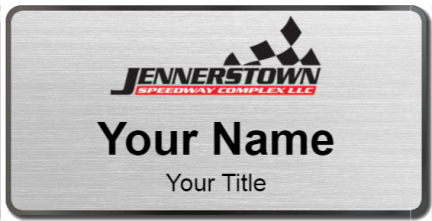 Custom name badges for Jennerstown Speedway