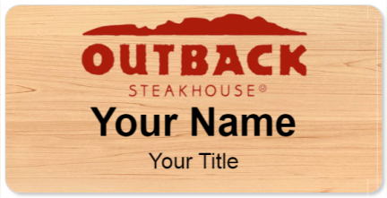 Outback Steakhouse Template Image