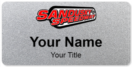Custom name badges for Sandusky Speedway