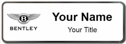 Custom name badges for Bentley