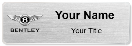 Custom name badges for Bentley