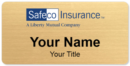 Custom name badges for Safeco Insurance