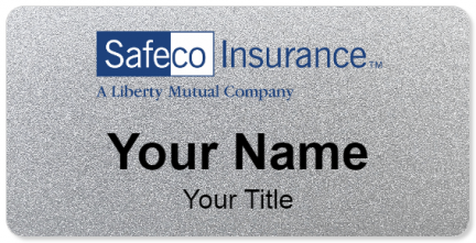 Custom name badges for Safeco Insurance