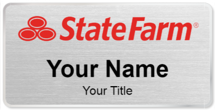 Custom name badges for State Farm