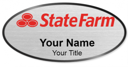 Custom name badges for State Farm