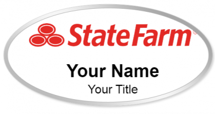 Custom name badges for State Farm