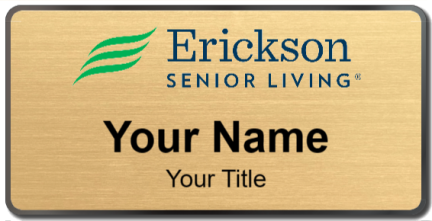Custom name badges for Erickson Senior Living