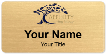 Custom name badges for Affinity Living Group