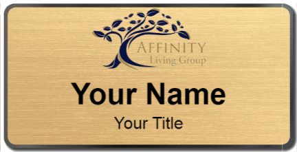 Custom name badges for Affinity Living Group