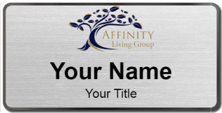 Custom name badges for Affinity Living Group