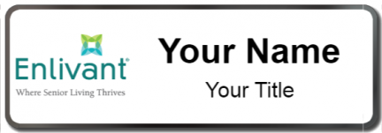 Custom name badges for Enlivant