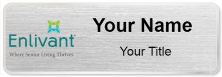Custom name badges for Enlivant