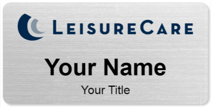 Custom name badges for Leisure Care