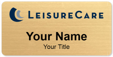 Custom name badges for Leisure Care