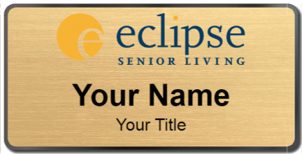 Custom name badges for Eclipse Senior Living