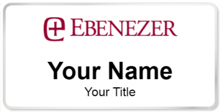 Custom name badges for Ebenezer
