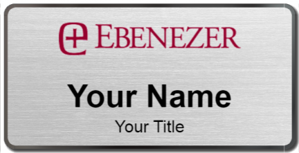 Custom name badges for Ebenezer