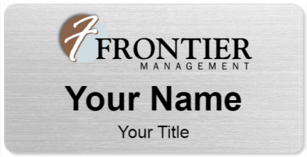 Custom name badges for Frontier Management