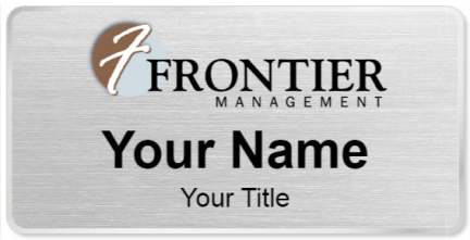 Custom name badges for Frontier Management
