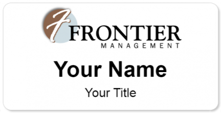 Custom name badges for Frontier Management