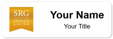 Custom name badges for Senior Resource Group