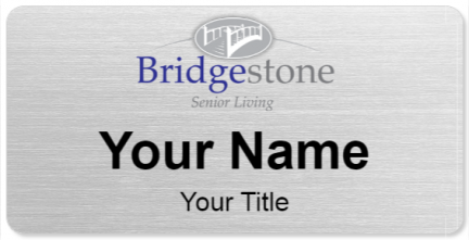 Custom name badges for Bridgestone Senior Living