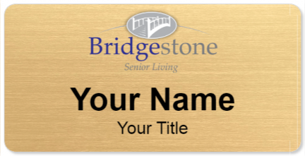 Custom name badges for Bridgestone Senior Living