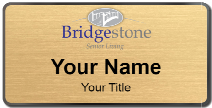 Custom name badges for Bridgestone Senior Living
