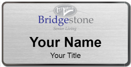 Custom name badges for Bridgestone Senior Living