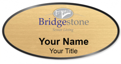 Custom name badges for Bridgestone Senior Living
