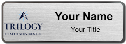 Custom name badges for Trilogy Health Services