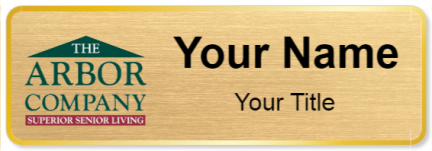 Custom name badges for The Arbor Company