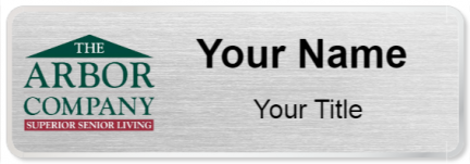 Custom name badges for The Arbor Company
