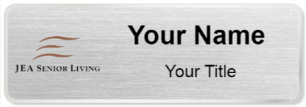 Custom name badges for JEA Senior Living