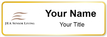 Custom name badges for JEA Senior Living