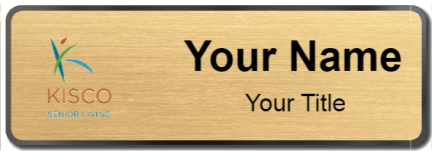 Custom name badges for Kisco Senior Living